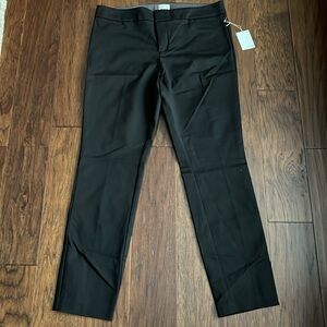 NEW- ecru black pants
